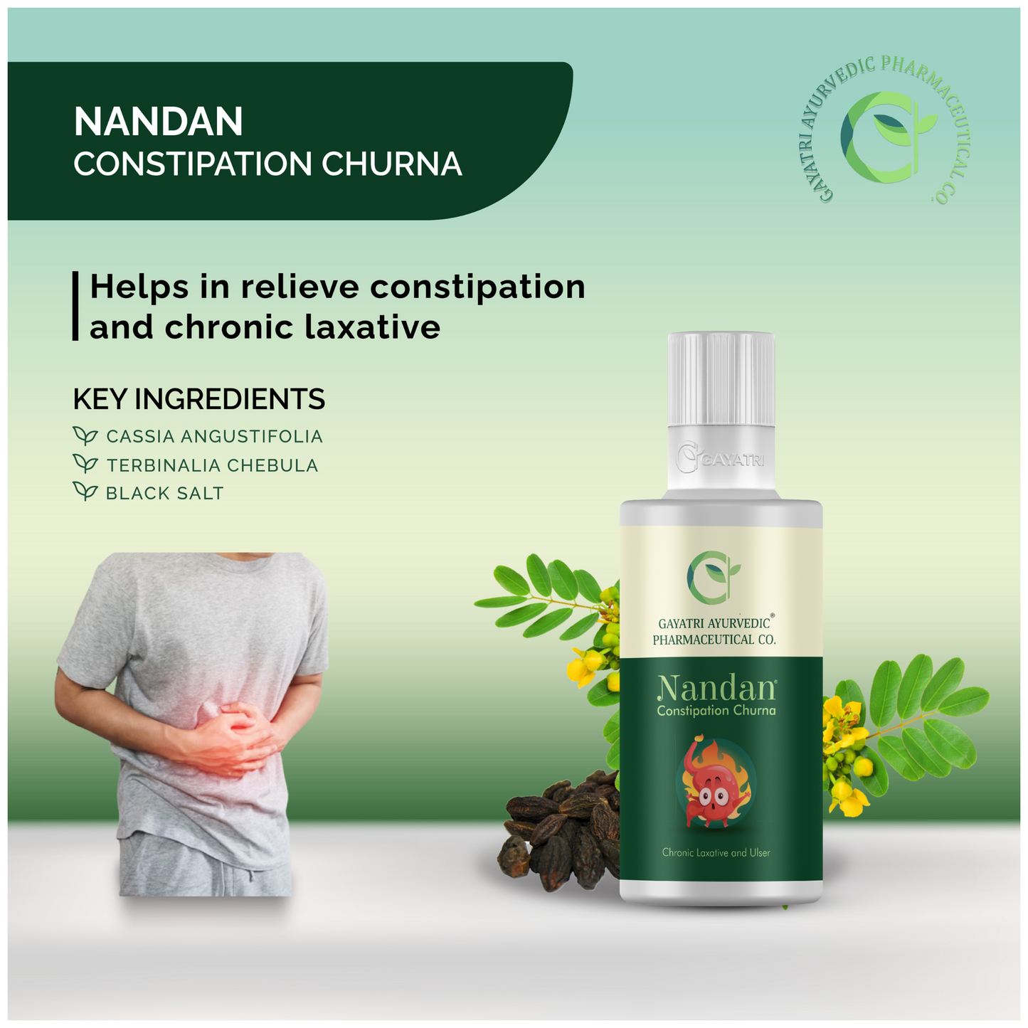 Nandan Constipation Churna: An Effective Ayurvedic Solution for Natural Relief